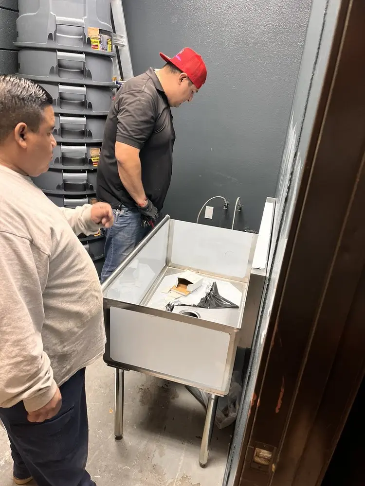 Commercial plumbing and sink installation in Fanwood