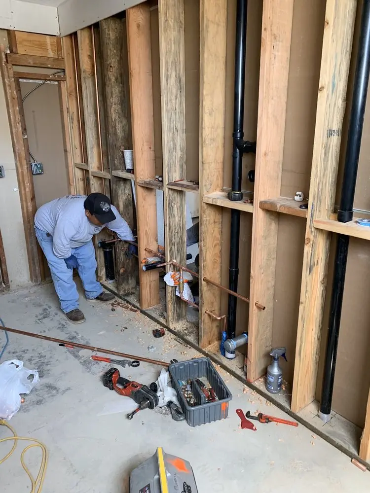 Commercial rough-in plumbing for Commercial Plumbing in Fanwood